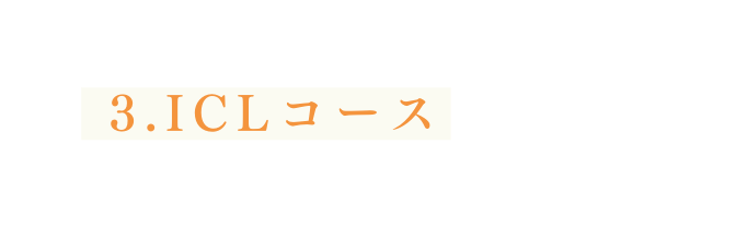 3 ICLコース